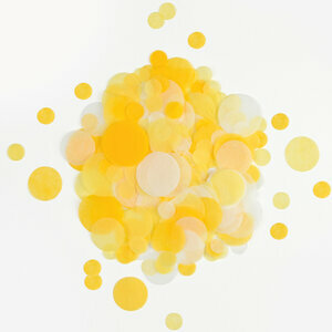 confettis - jaune