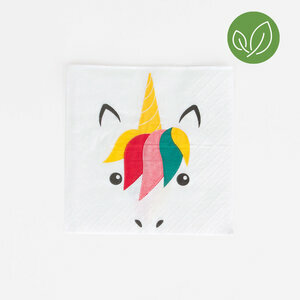 xx-serviettes - mini licorne