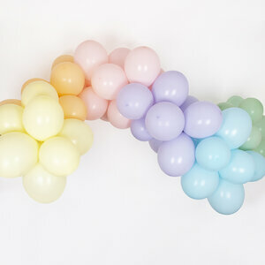 ballons trio - all pastels