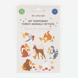 tattoos animaux de la forêt