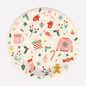 assiettes - cosy christmas
