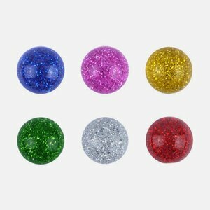 balle rebondissante glitter