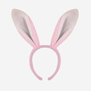 Goodies : serre tête oreilles de lapin rose