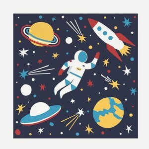 serviettes - astro