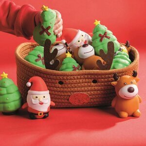 Goodies : squishy personnage de Noël