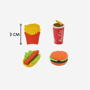 Goodies : gomme fast food