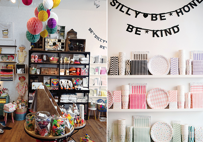 Display concept store molly meg et anthropologie